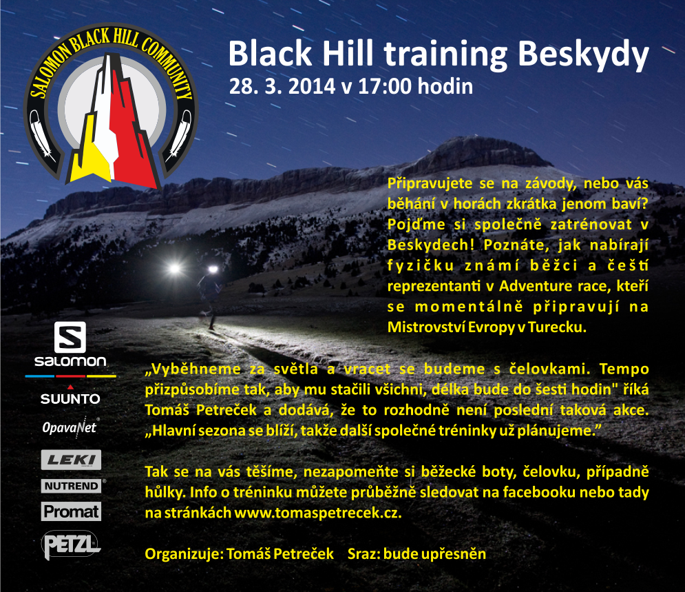 Tomáš Petreček Black Hill Training Beskydy